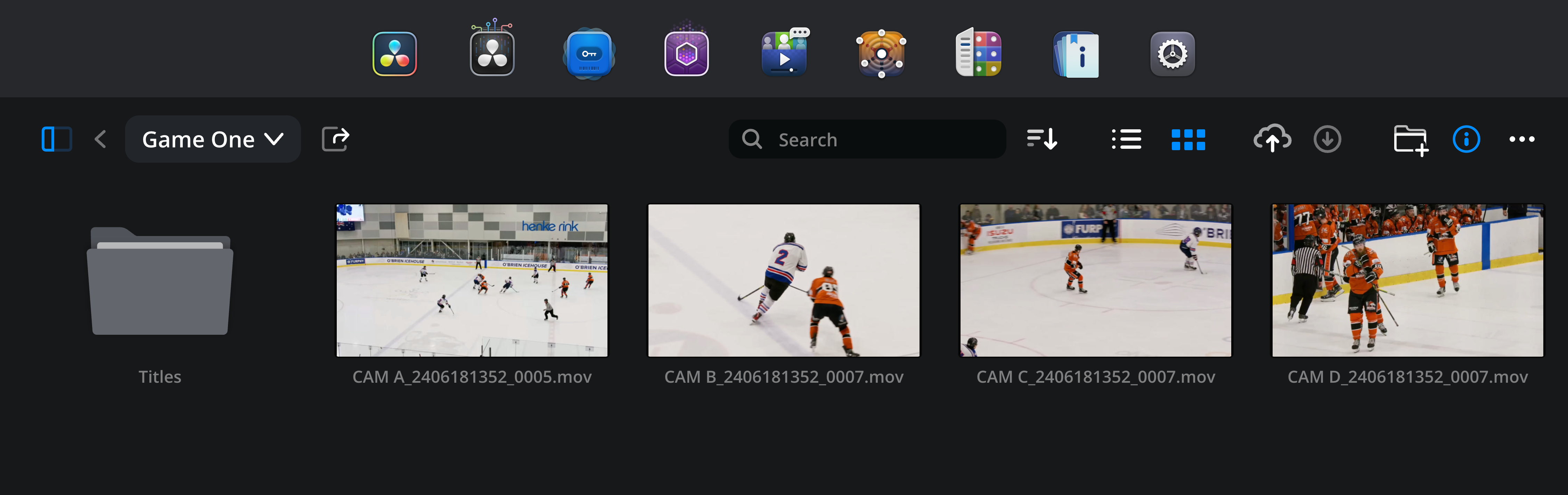 Media viewer panel