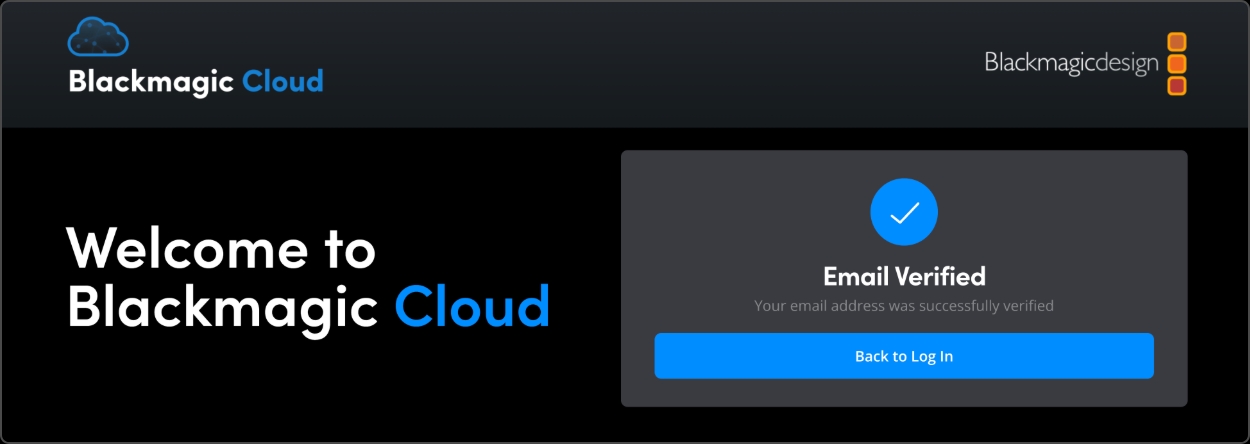 Email Verified Screen